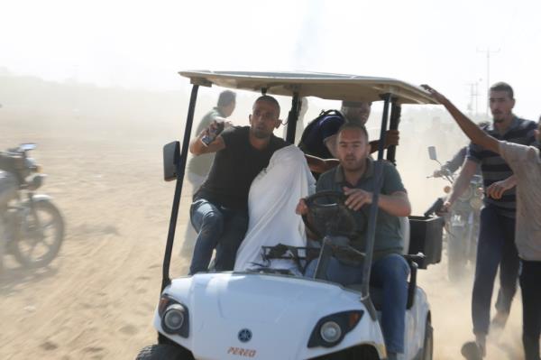 Horrifying videos have emerged of the terrorist group kidnapping more than 150 people in Israel.